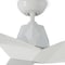 Modern Forms Vortex Indoor and Outdoor 3-Blade Smart Ceiling Fan 60in Gloss White with Remote Control, 3 Blades FR-W1810-60 - alternate 2